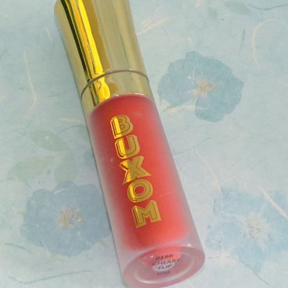 🎀 $10 - Cherry Flip Buxom Full-On Plumping Lip Cream Travel Size .07oz